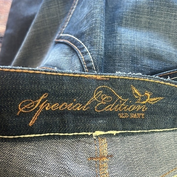 Old Navy Special Edition Women’s Dark Blue Denim Skirt Size 0 - Picture 9 of 14